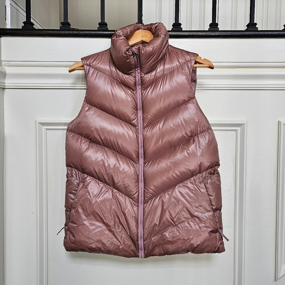 Athleta Blush Pink Puffer Vest - Size S